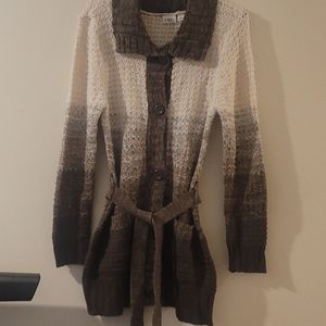 Ombre Brown Cardigan